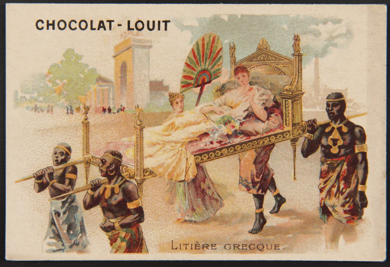 Romanet carte réclame chromo Paris 1877-1913 1995.1.477.15 Photo