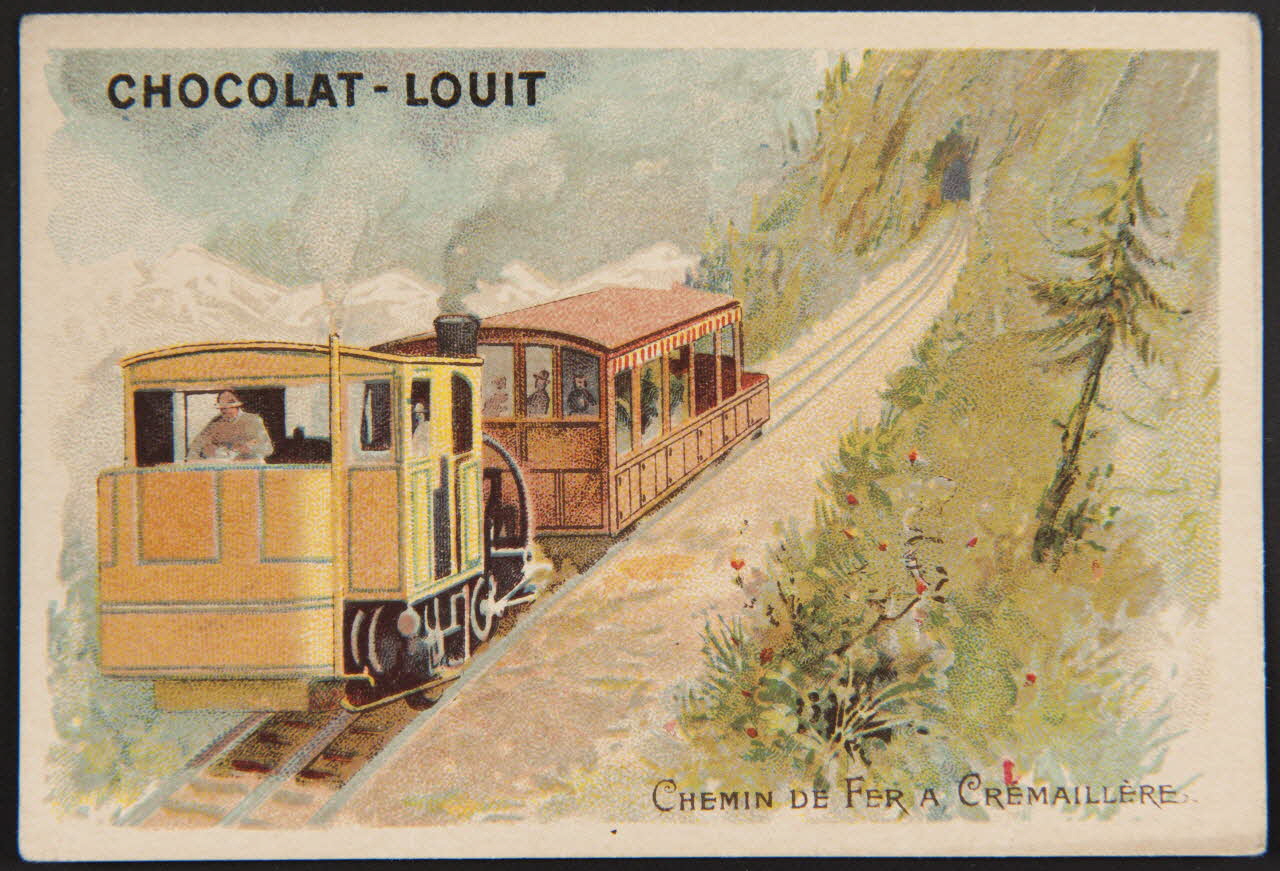 Romanet carte réclame chromo Paris 1877-1913 1995.1.477.9 Photo