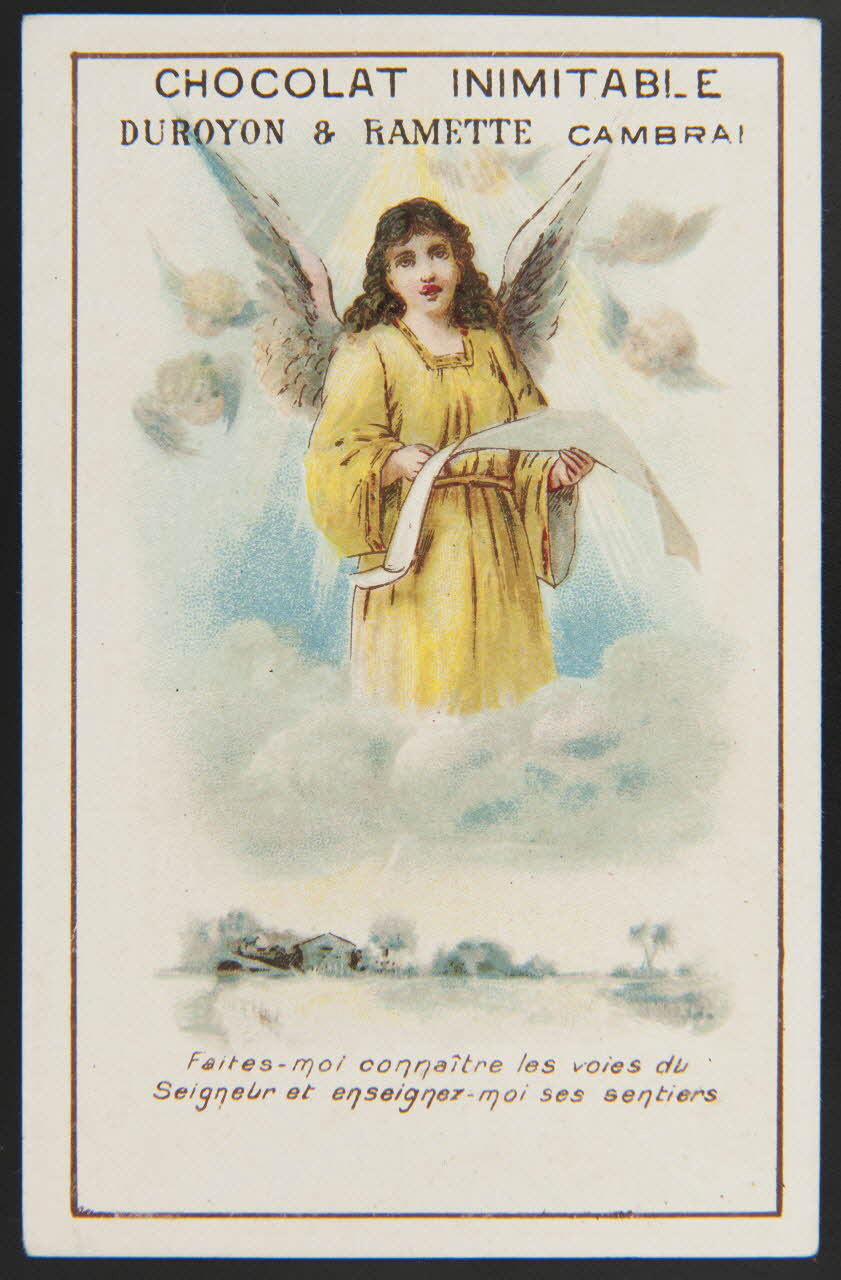 H. Landsberg carte réclame chromo Halluin 1890-1900 1995.1.4800.7 Photo