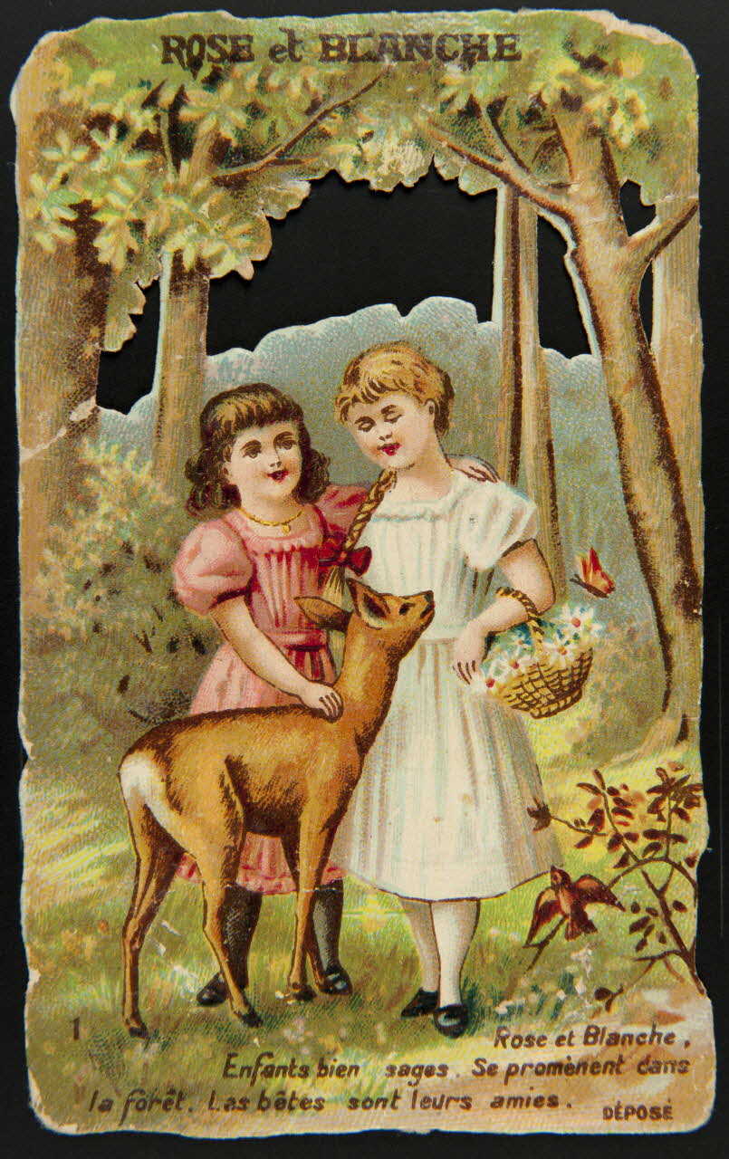 H. Landsberg carte réclame chromo Paris 1890-1900 1995.1.4823.1 Photo