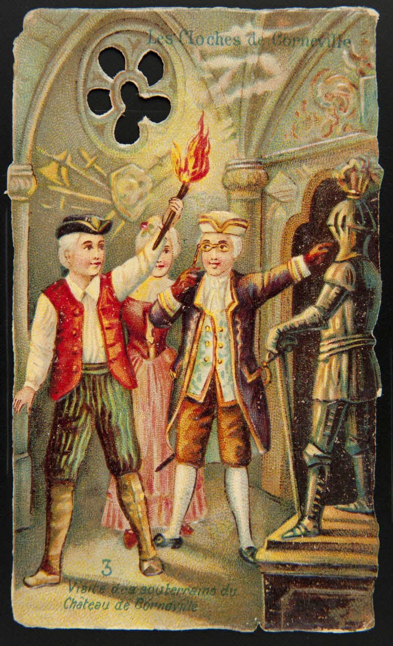 H. Landsberg carte réclame chromo Halluin 1890-1900 1995.1.4826.4 Photo