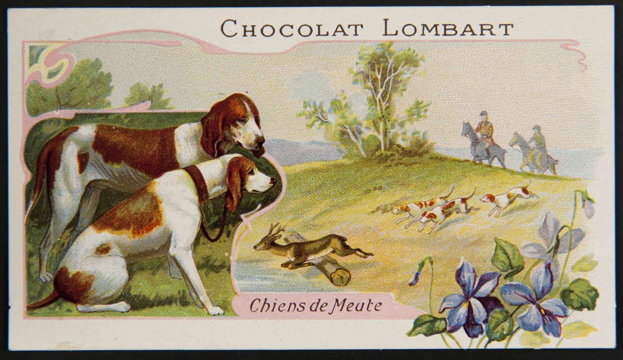 Romanet carte réclame chromo Paris 1877-1913 1995.1.484.8 Photo