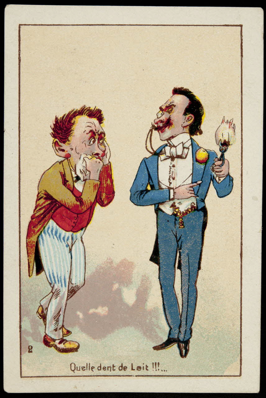 H. Landsberg carte réclame chromo Halluin 1890-1900 1995.1.4845.3 Photo