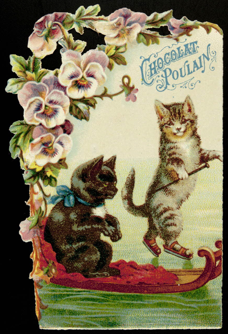 Katz carte réclame chromo Paris 1895-1910 1995.1.4871.1 Photo