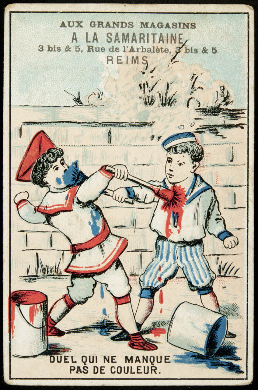 Katz carte réclame chromo Paris 1895-1910 1995.1.4887.1 Photo