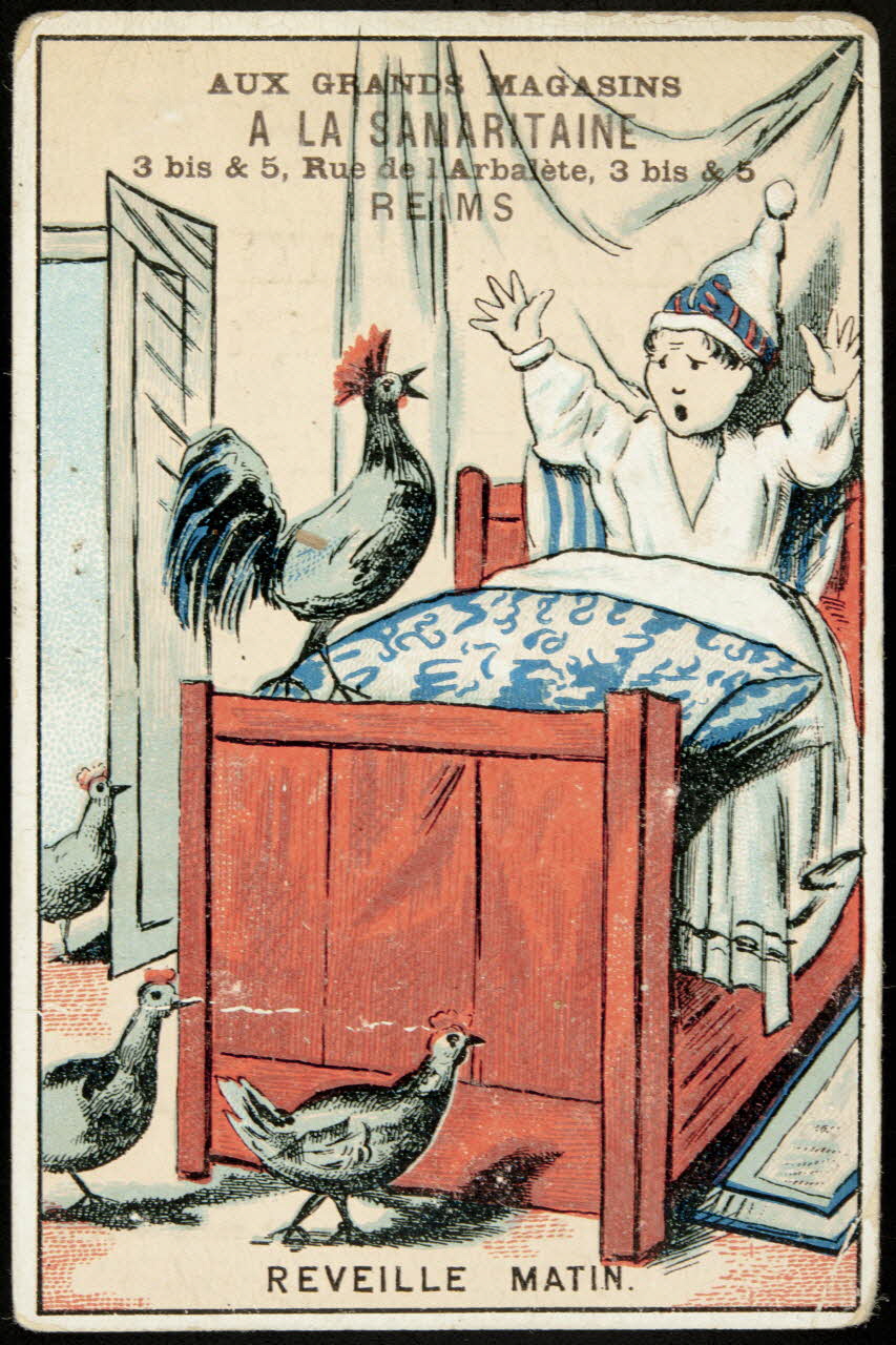 Katz carte réclame chromo Paris 1895-1910 1995.1.4887.2 Photo