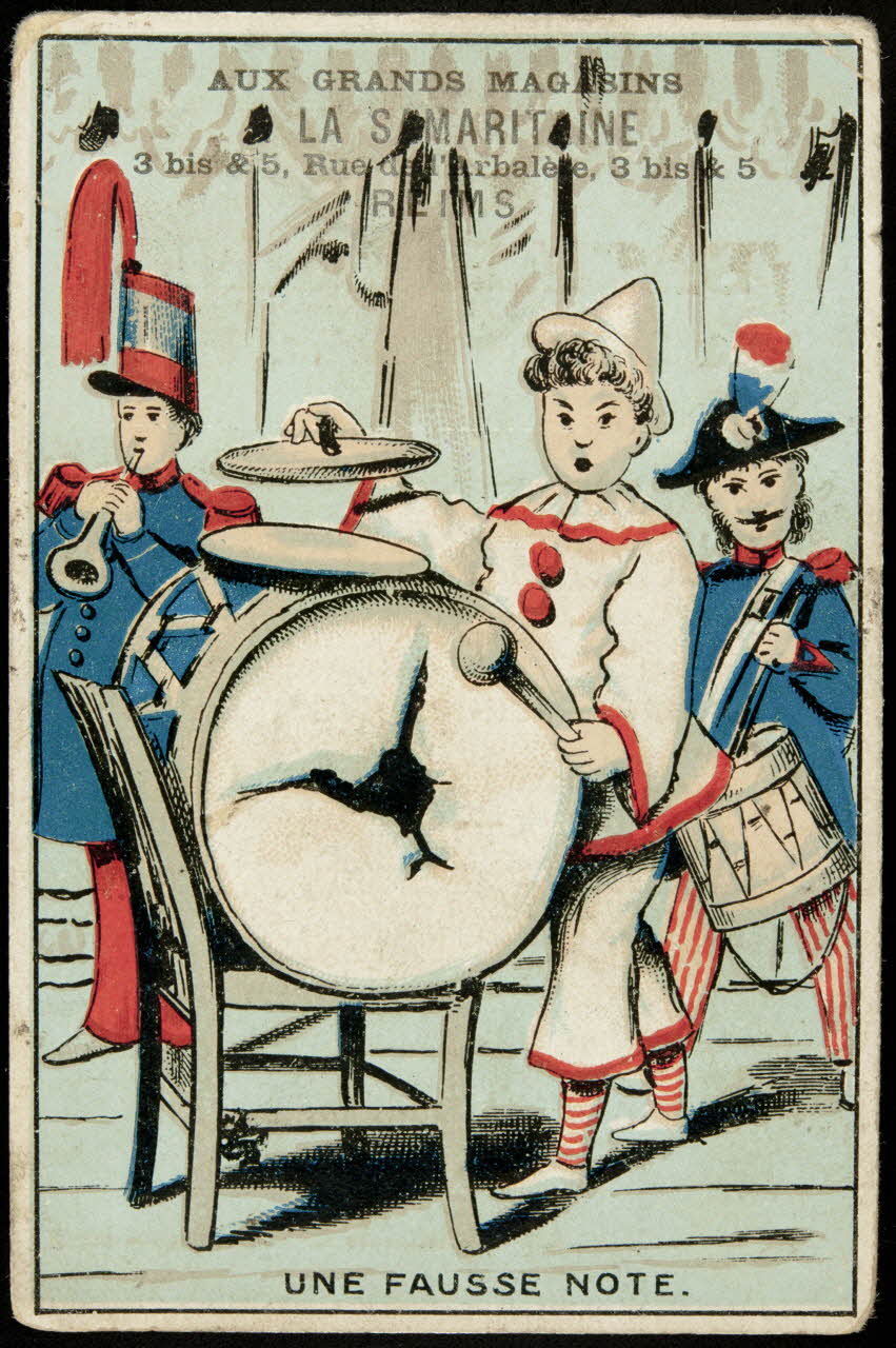 Katz carte réclame chromo Paris 1895-1910 1995.1.4887.3 Photo