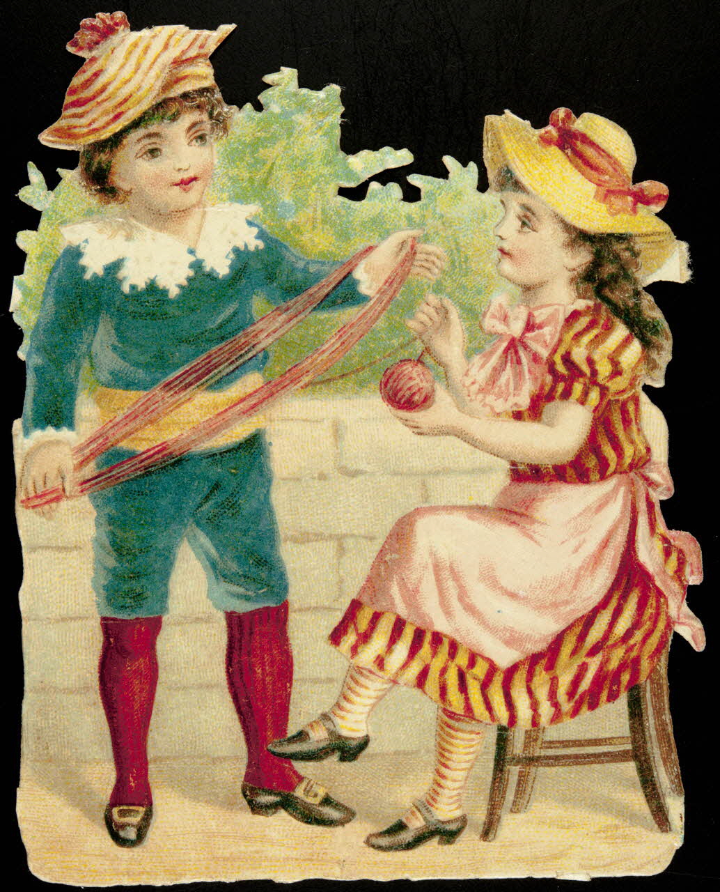 Katz carte réclame chromo Paris 1895-1910 1995.1.4889.1 Photo