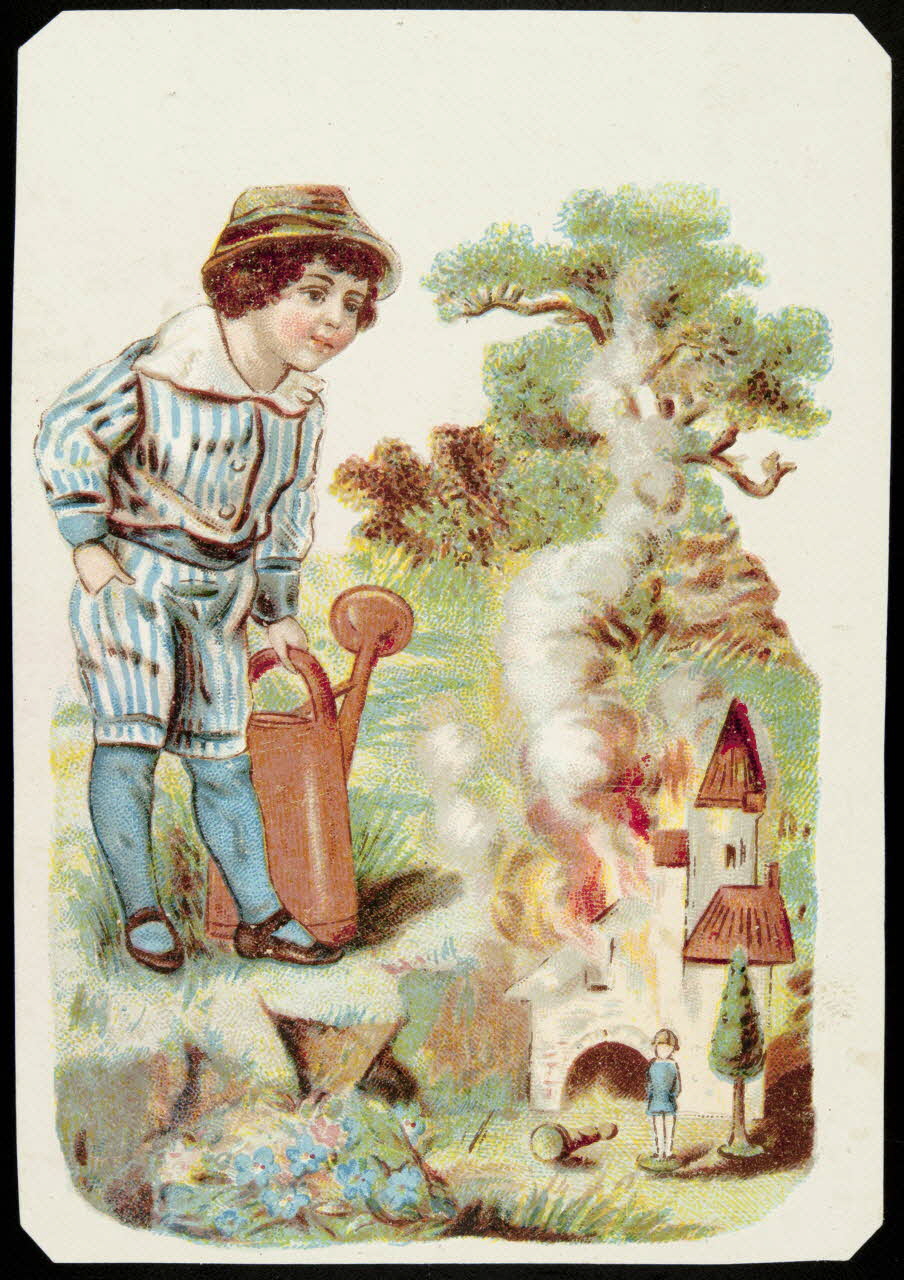 Katz carte réclame chromo Paris 1895-1910 1995.1.4890.1 Photo