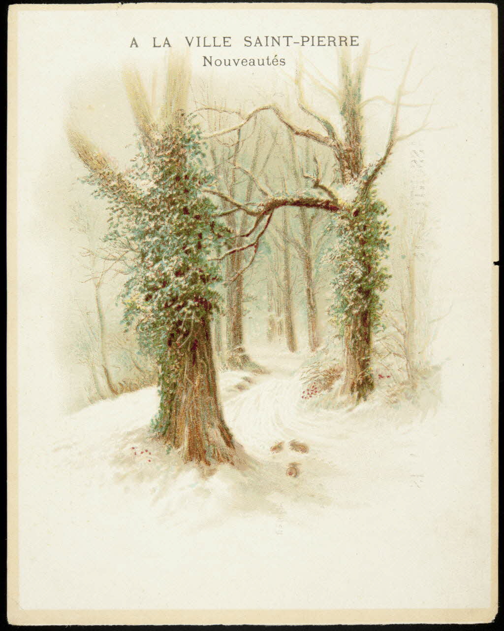 Katz carte réclame chromo Vincennes 1895-1910 1995.1.4891.4 Photo