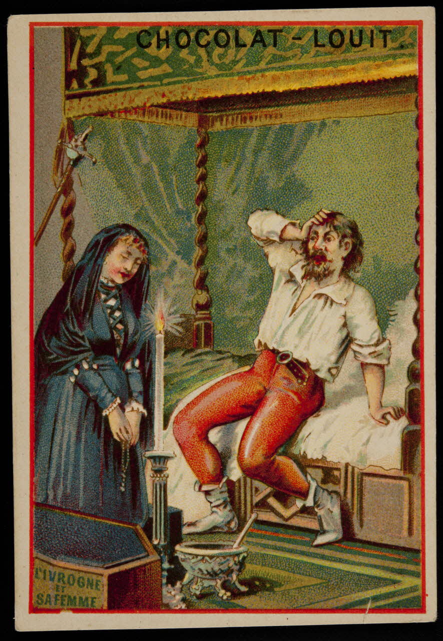 carte réclame chromo Paris 1880-1900 1995.1.501.7 Photo