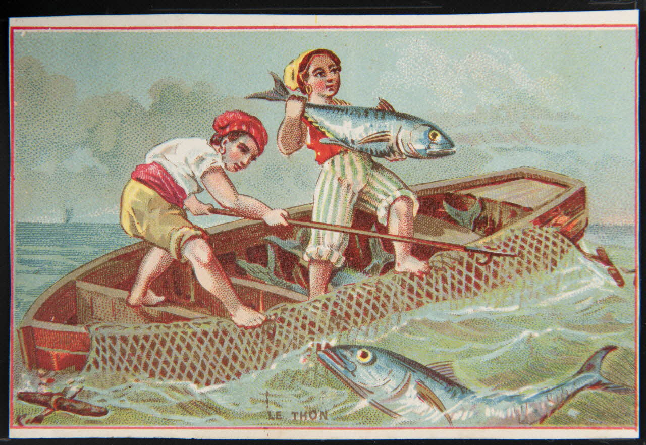 carte réclame chromo Paris 1880-1900 1995.1.503.5 Photo