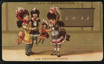 carte réclame chromo Paris 1881-1889 1995.1.505.5  Photo