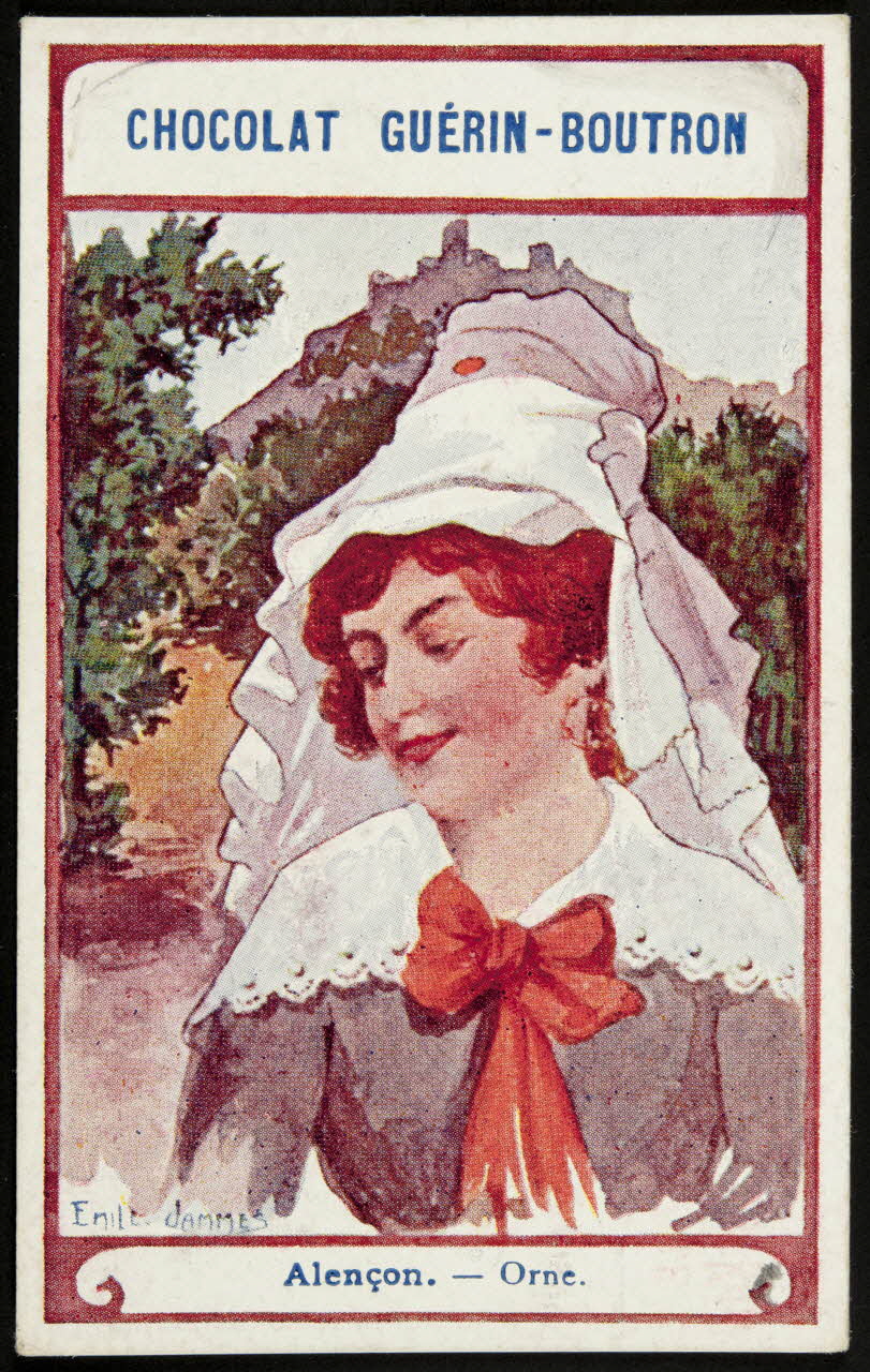 Delmasure carte réclame chromo Paris 1900-1910 1995.1.513.1 Photo