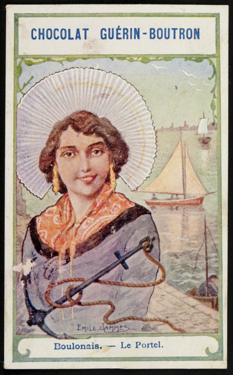 Delmasure carte réclame chromo Paris 1900-1910 1995.1.513.15 Photo