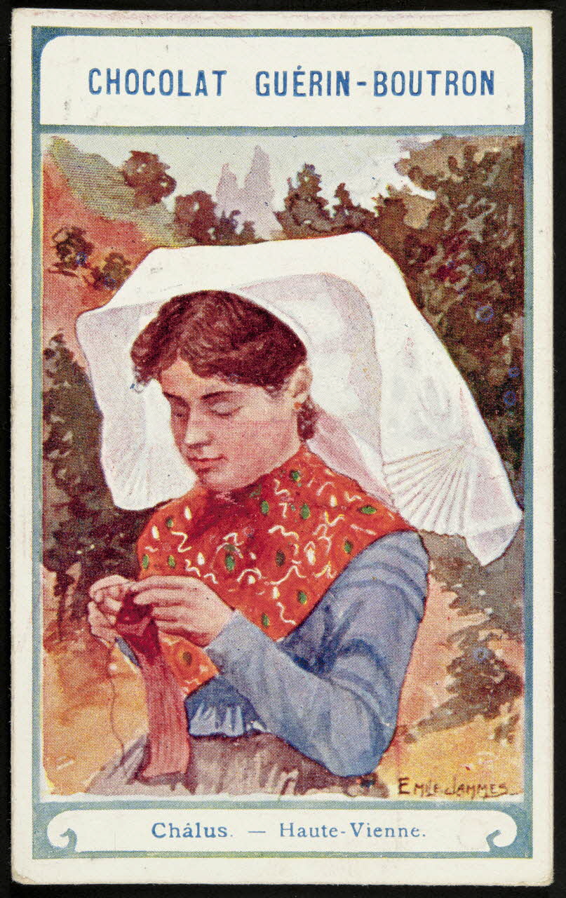 Delmasure carte réclame chromo Paris 1900-1910 1995.1.513.25 Photo