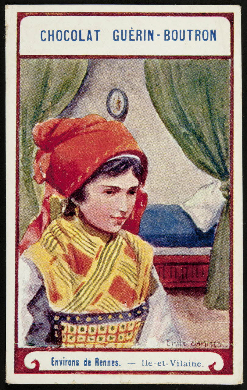 Delmasure carte réclame chromo Paris 1900-1910 1995.1.513.38 Photo