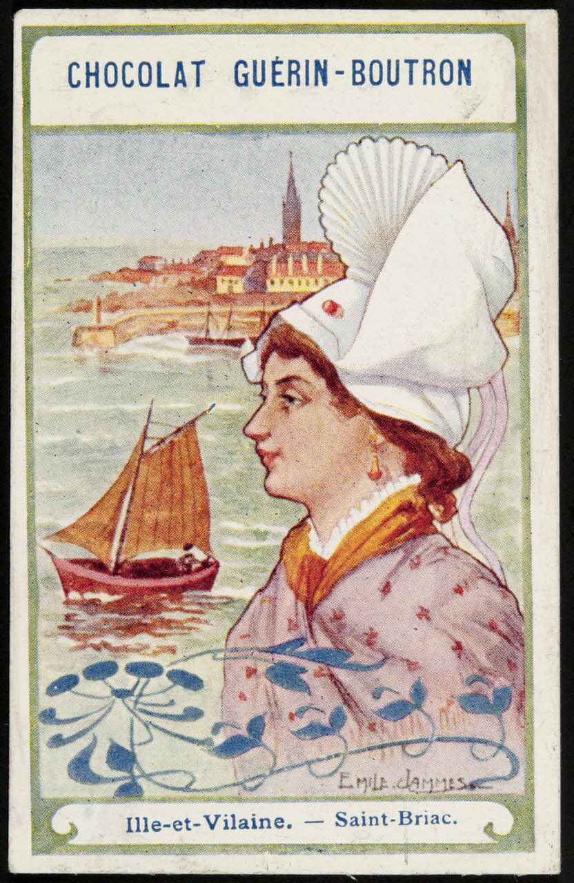 Delmasure carte réclame chromo Paris 1900-1910 1995.1.513.43 Photo