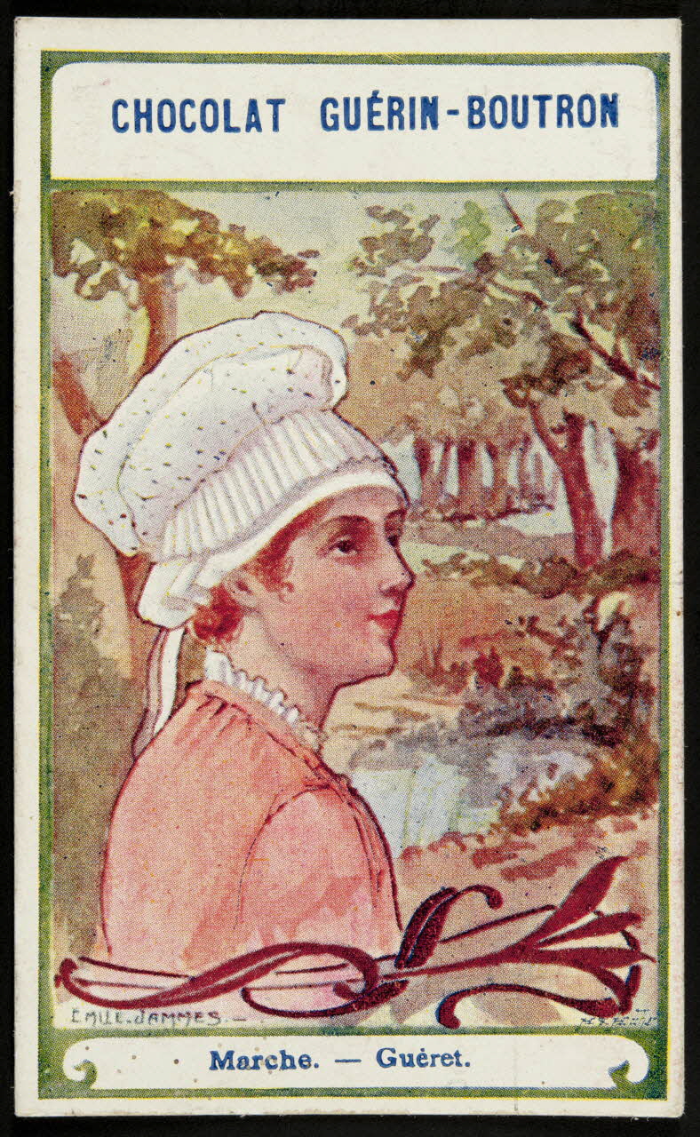 Delmasure carte réclame chromo Paris 1900-1910 1995.1.513.50 Photo