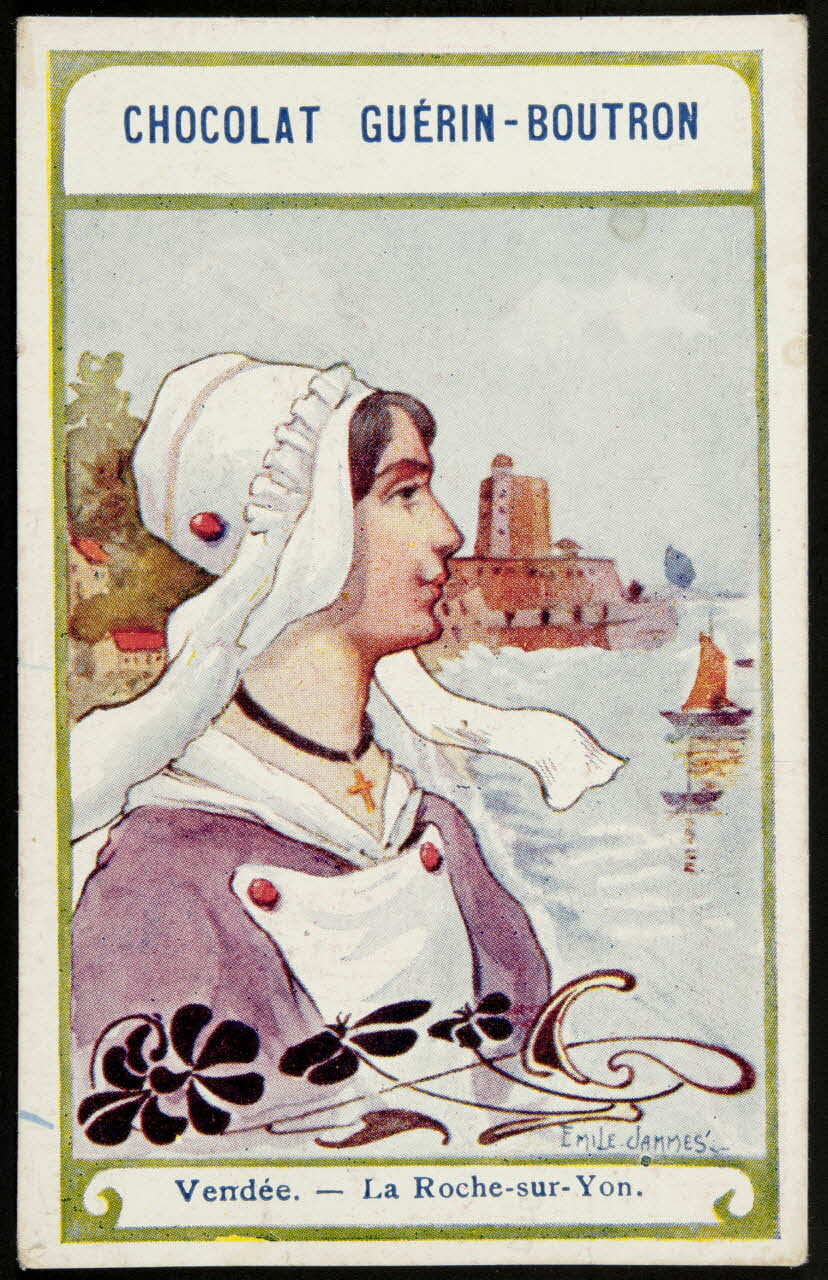 Delmasure carte réclame chromo Paris 1900-1910 1995.1.513.71 Photo