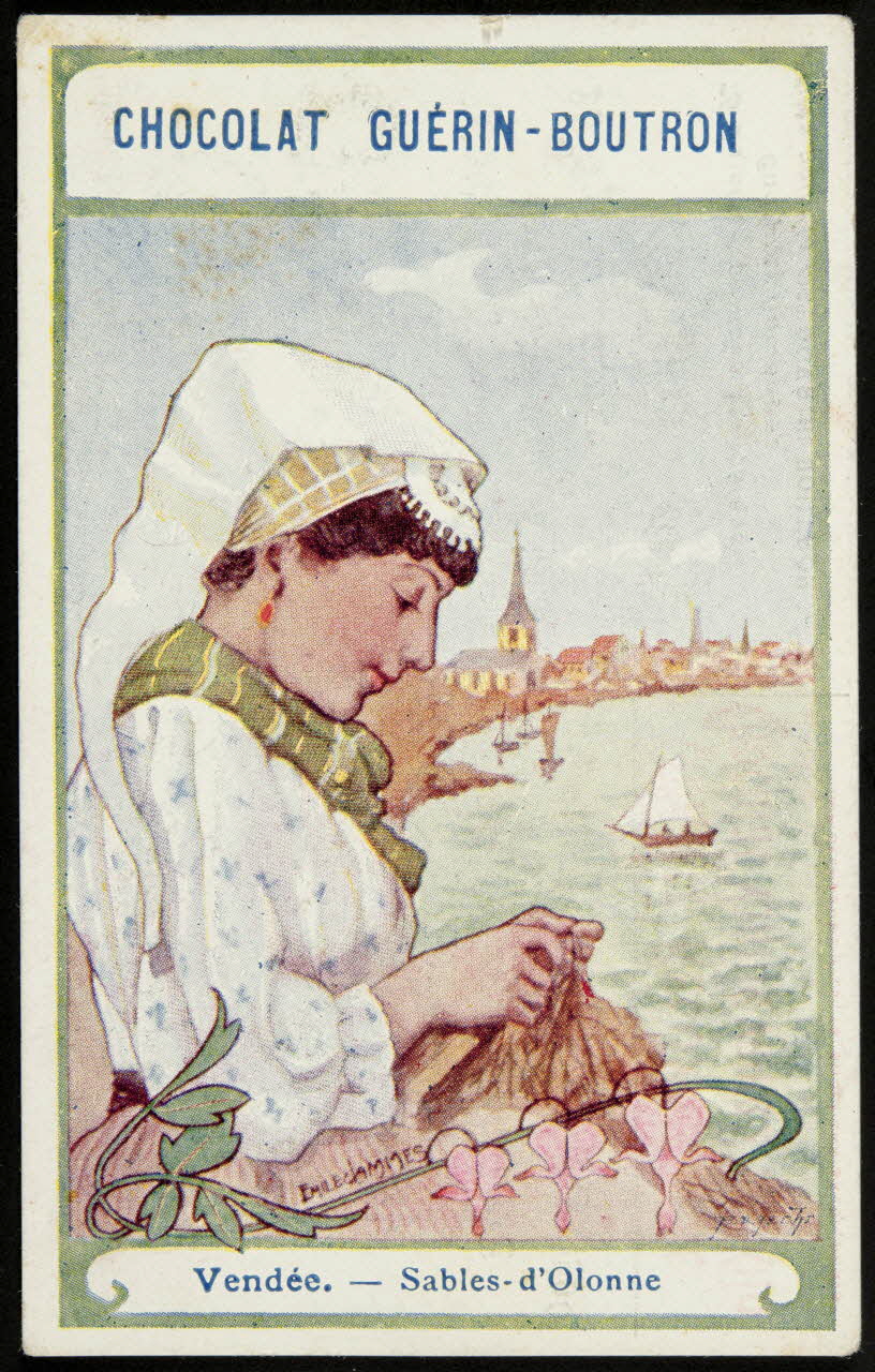 Delmasure carte réclame chromo Paris 1900-1910 1995.1.513.72 Photo