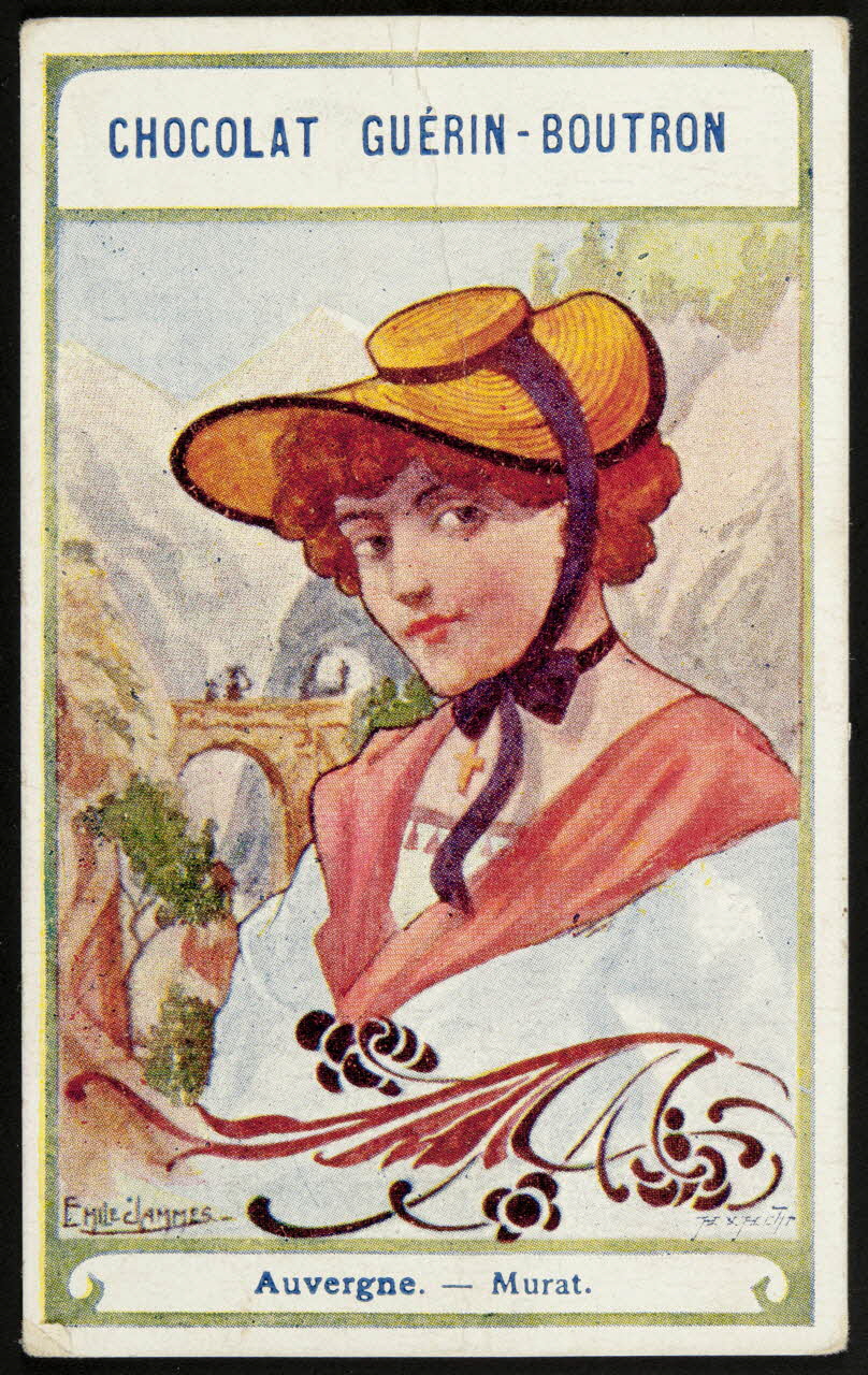 Delmasure carte réclame chromo Paris 1900-1910 1995.1.513.8 Photo