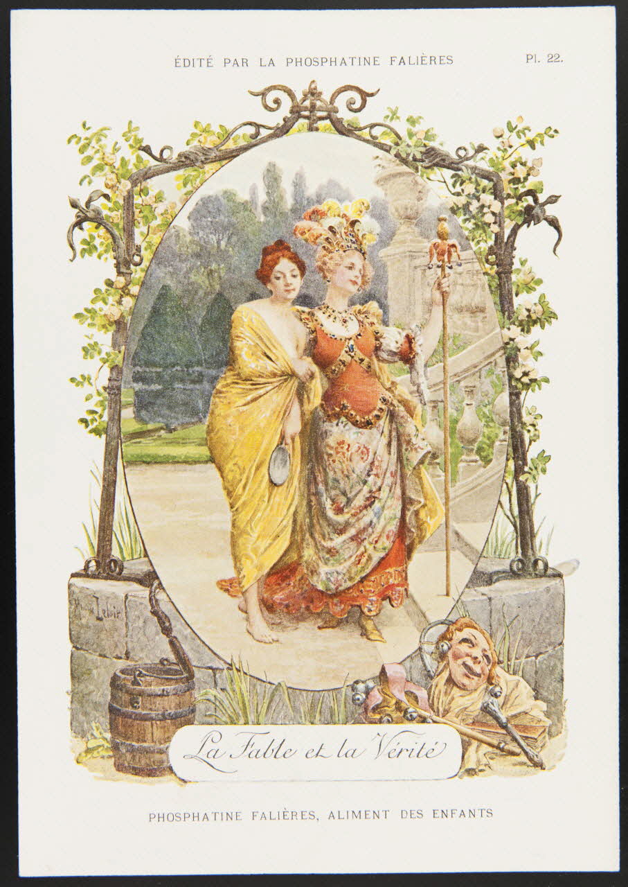 Maurice Leloir ; Edouard Devambez carte réclame chromo Paris 1877-1891 1995.1.520.22 Photo