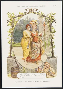 Maurice Leloir ; Edouard Devambez carte réclame chromo Paris 1877-1891 1995.1.520.22 Photo