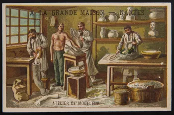 Dupuy carte réclame chromo France 1877-1891 1995.1.526.2 Photo