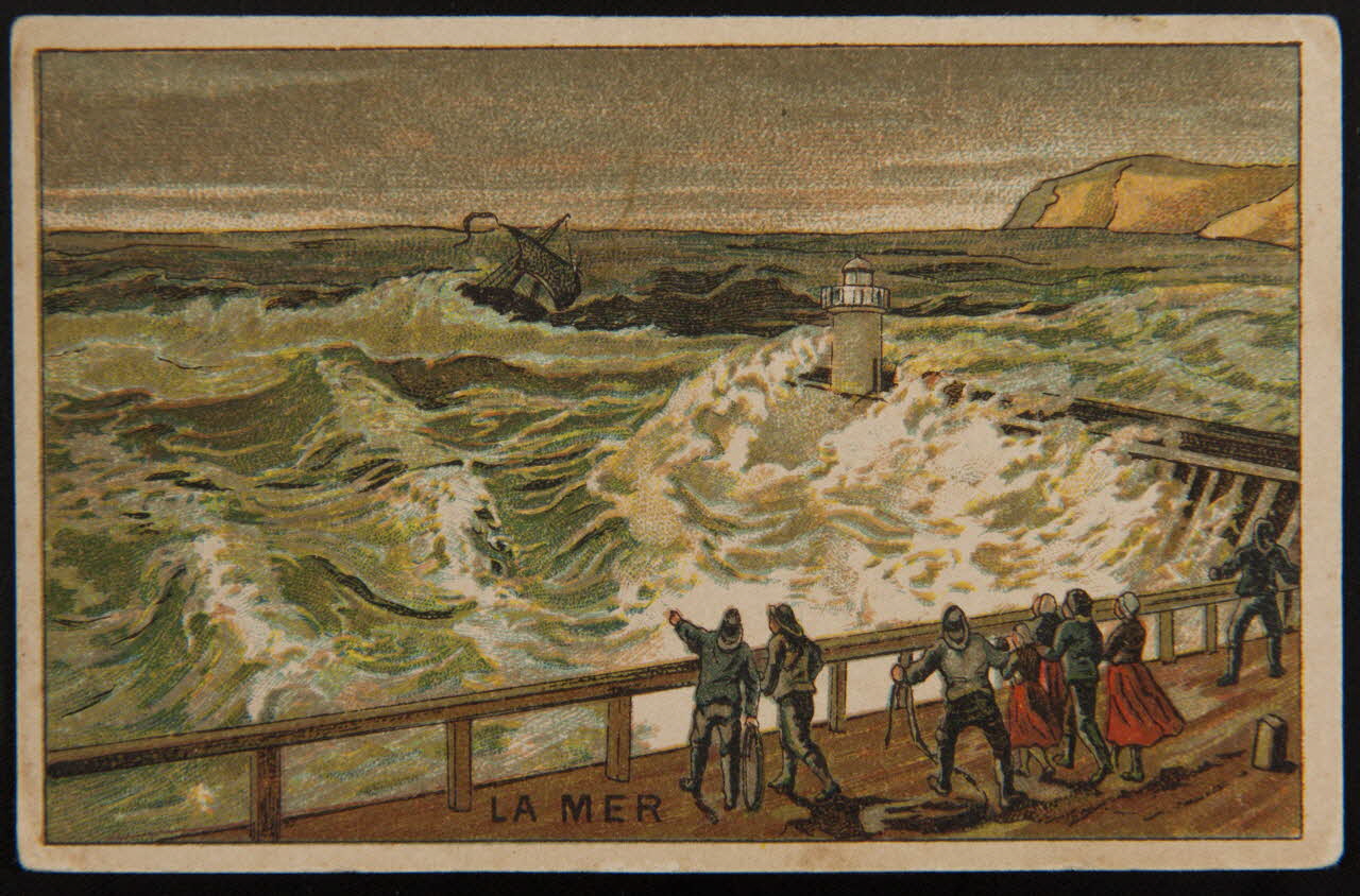 Gedalge carte réclame chromo France 1877-1891 1995.1.526.23 Photo