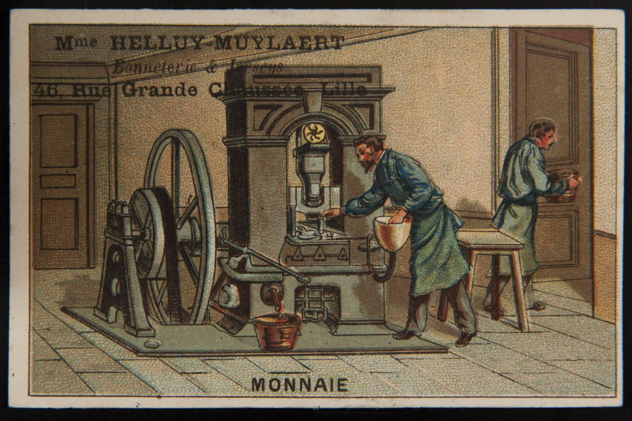 Dupuy carte réclame chromo France 1877-1891 1995.1.526.24 Photo