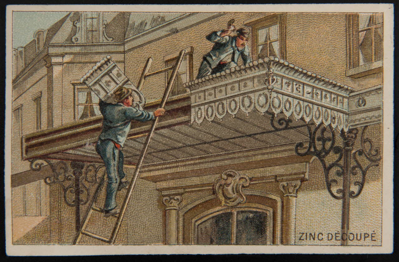 Gedalge carte réclame chromo France 1877-1891 1995.1.526.36 Photo