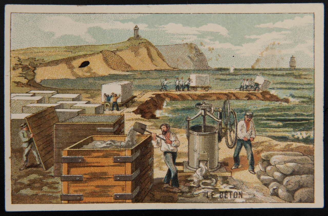 Gedalge carte réclame chromo France 1877-1891 1995.1.526.37 Photo