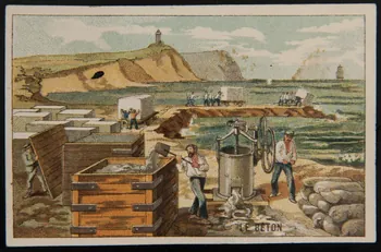 Gedalge carte réclame chromo France 1877-1891 1995.1.526.37  Photo