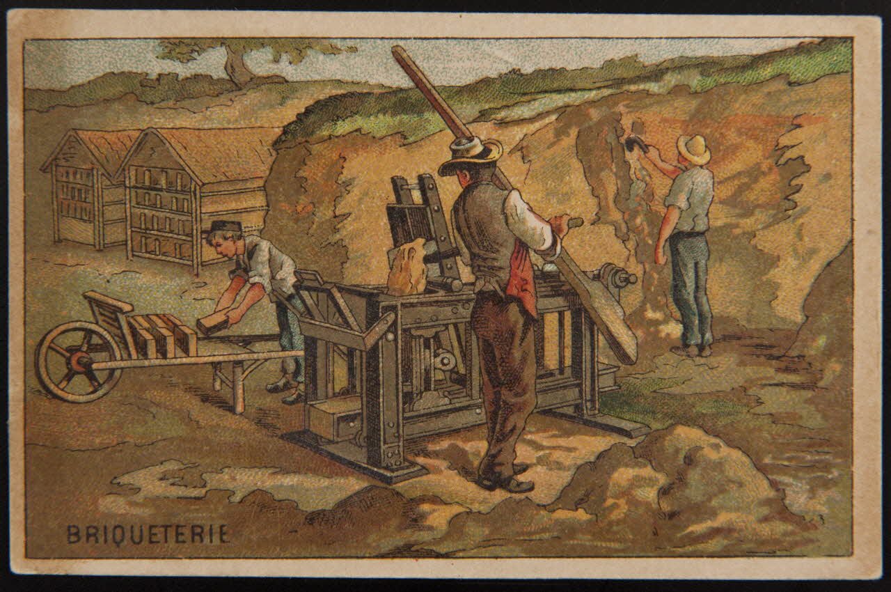 Gedalge carte réclame chromo France 1877-1891 1995.1.526.7 Photo