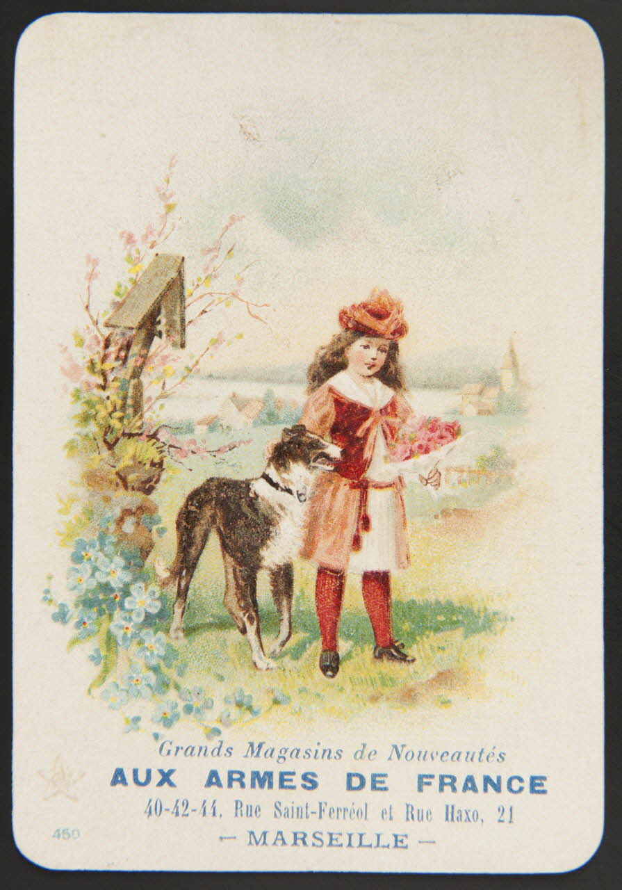 Gombert carte réclame chromo Paris 1890-1918 1995.1.541.2 Photo