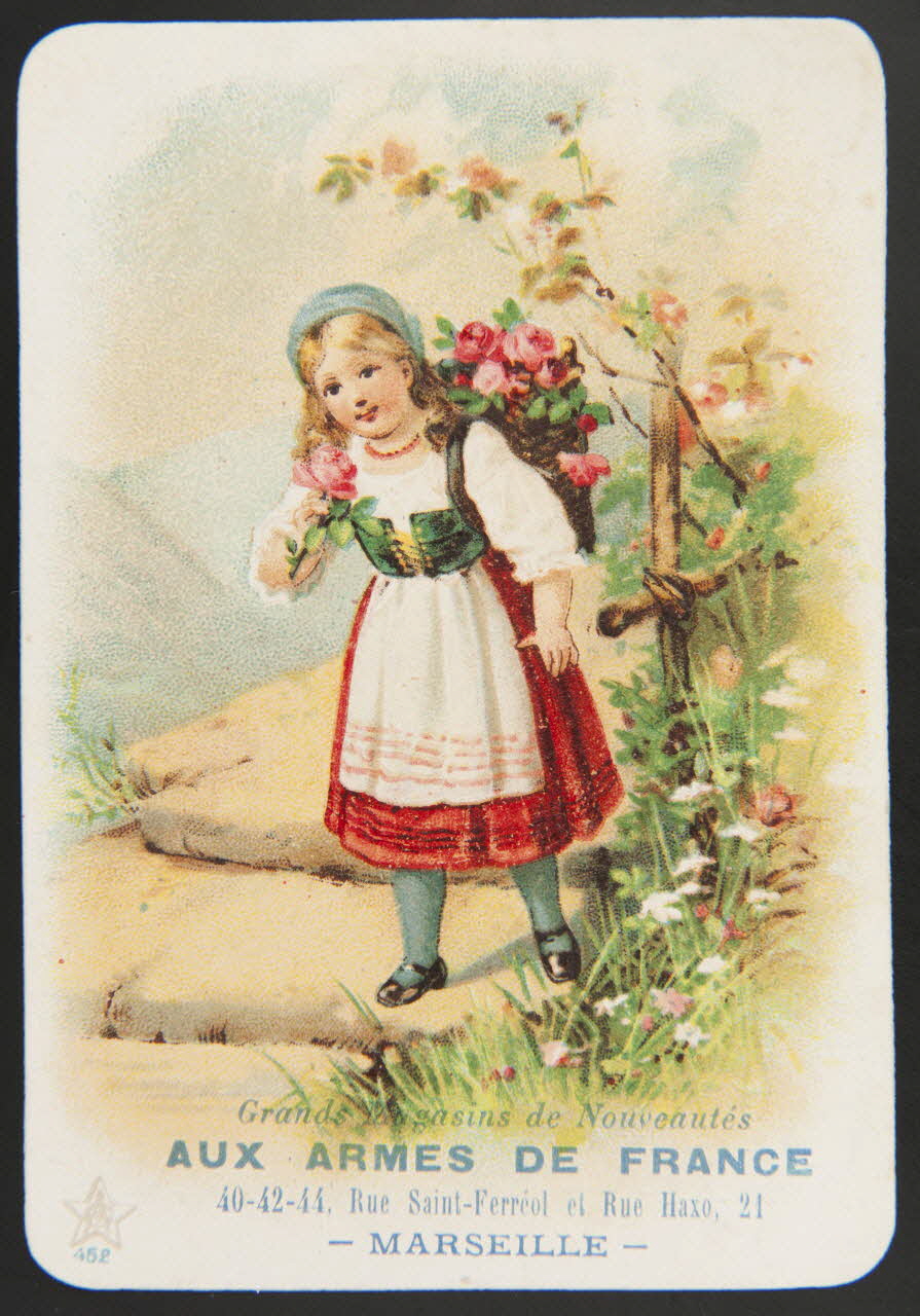 Gombert carte réclame chromo Paris 1890-1918 1995.1.542.3 Photo
