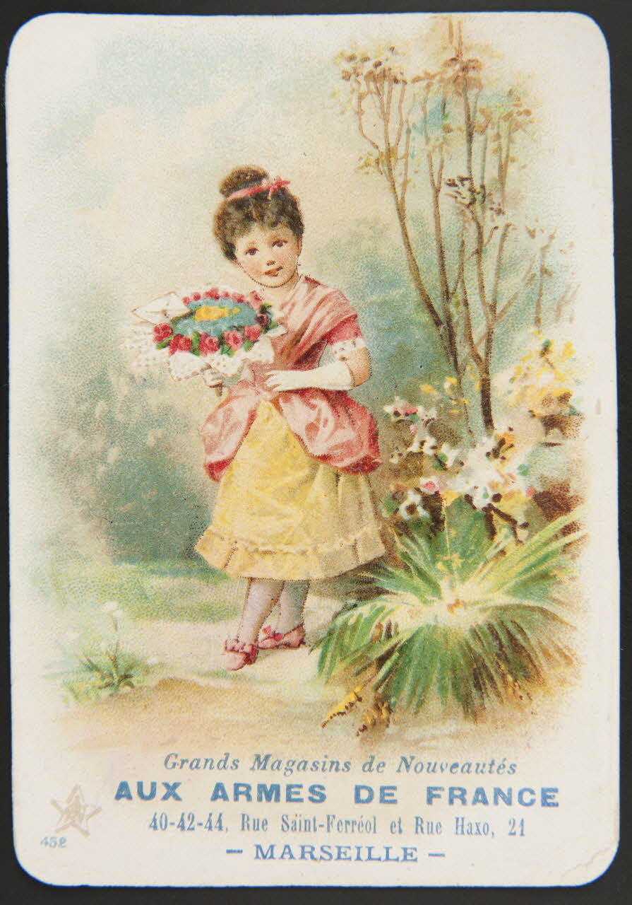 Gombert carte réclame chromo Paris 1890-1918 1995.1.542.4 Photo