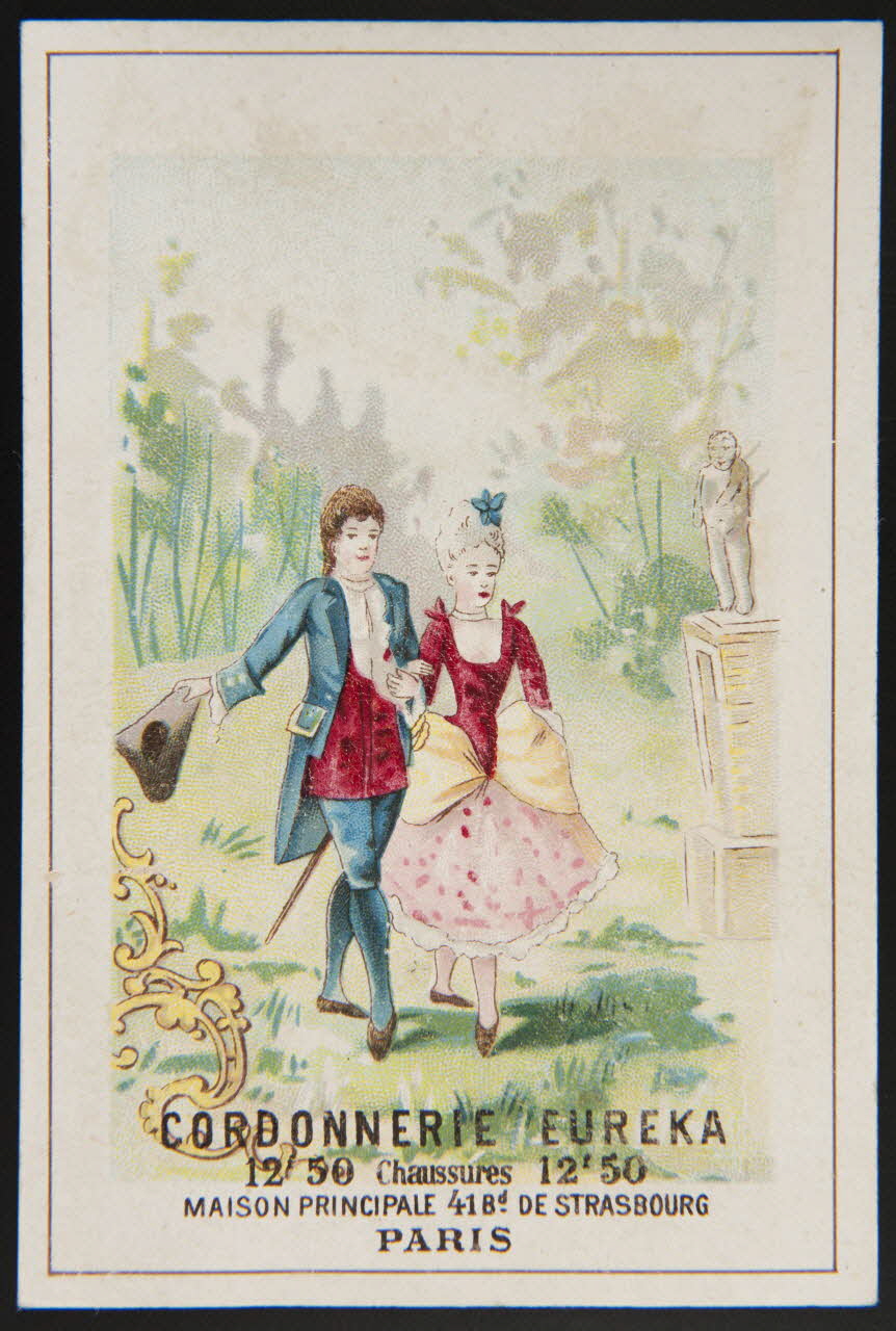 Gombert carte réclame chromo Paris 1890-1918 1995.1.547.2 Photo