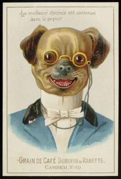 Gombert carte réclame chromo Paris 1890-1918 1995.1.553.2 Photo