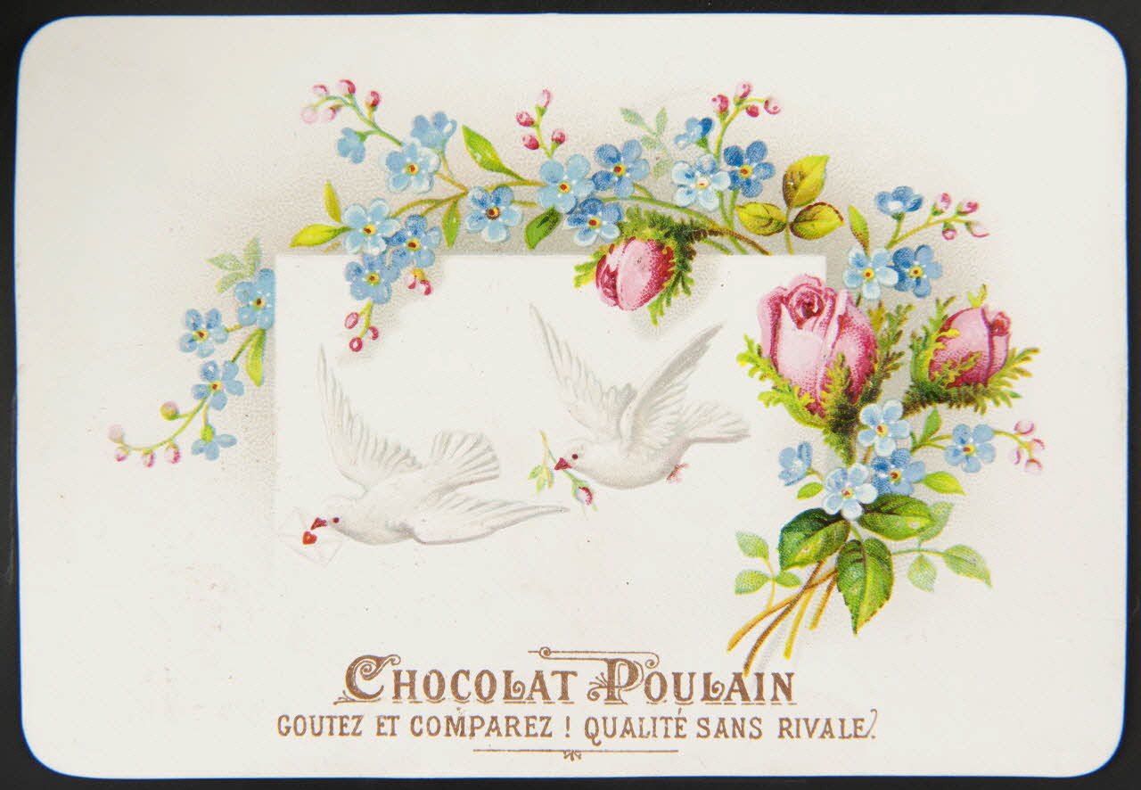 Gombert carte réclame chromo Paris 1890-1918 1995.1.557.3 Photo