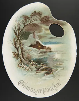 Gombert carte réclame chromo Paris 1890-1918 1995.1.559.1 Photo