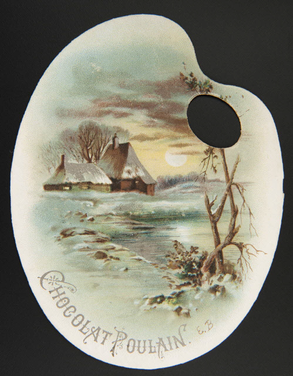 Gombert carte réclame chromo Paris 1890-1918 1995.1.559.2 Photo