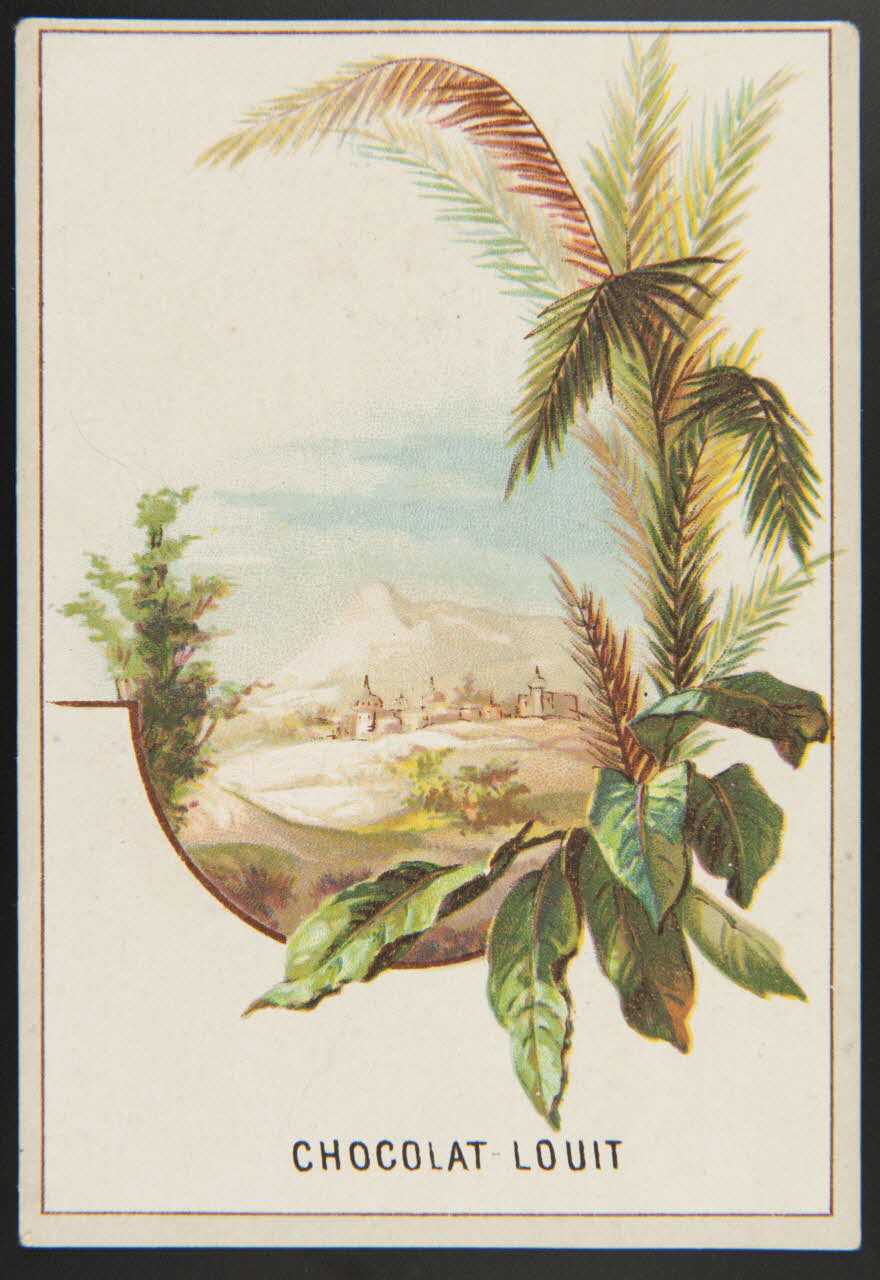 Gombert carte réclame chromo Paris 1890-1918 1995.1.566.1 Photo