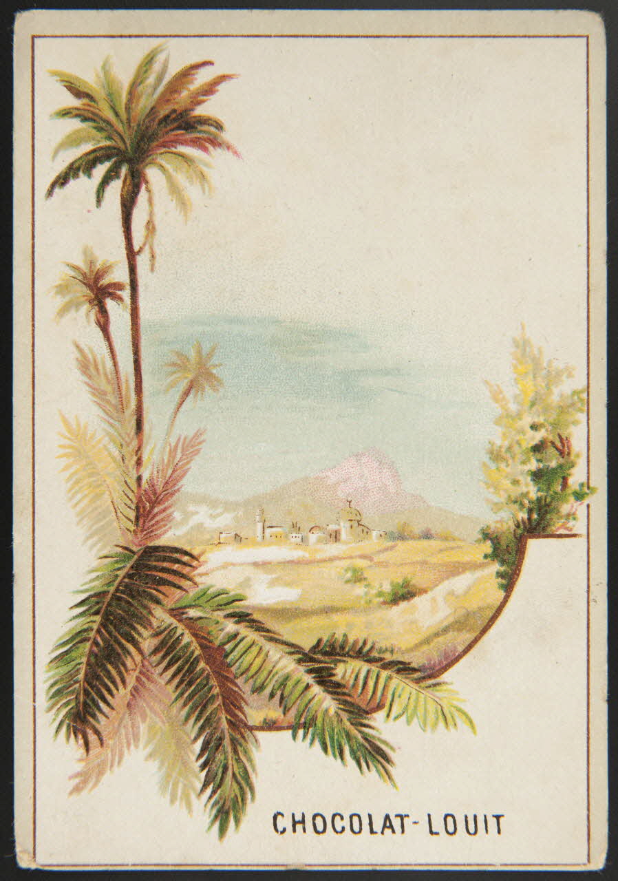 Gombert carte réclame chromo Paris 1890-1918 1995.1.566.2 Photo