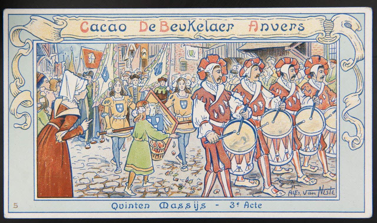 carte réclame chromo Paris 1890-1920 1995.1.568.5 Photo