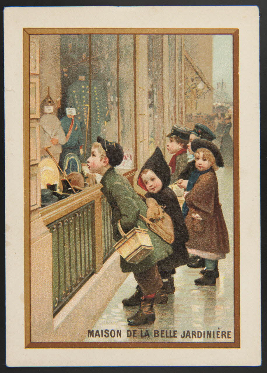 Herold; carte réclame chromo Paris 1895-1914 1995.1.570.1 Photo