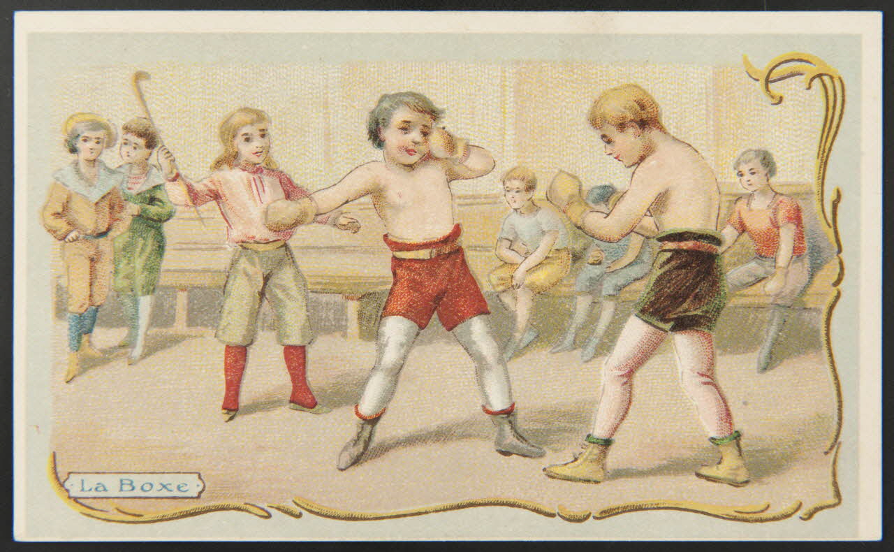 Herold; carte réclame chromo Paris 1895-1914 1995.1.571.10 Photo