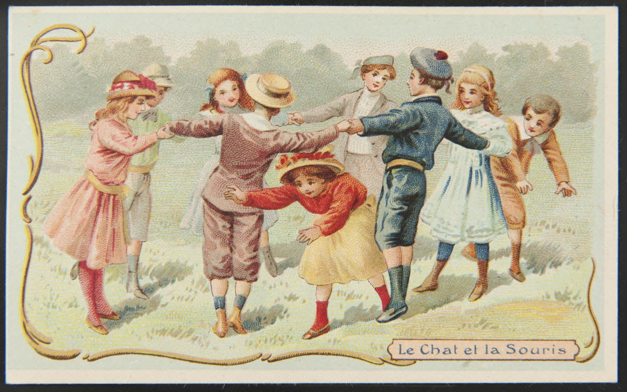 Herold; carte réclame chromo Paris 1895-1914 1995.1.571.14 Photo