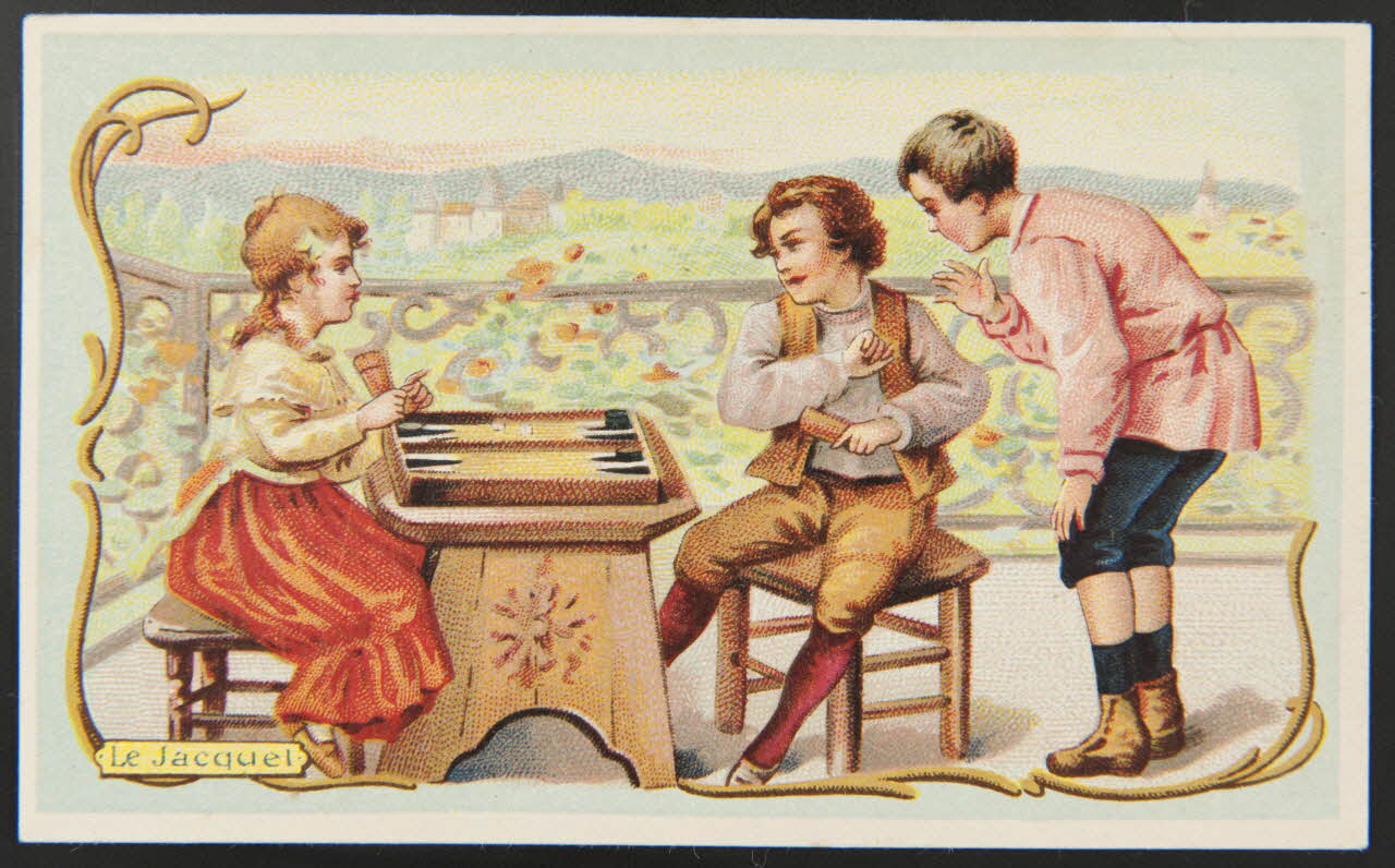 Herold; carte réclame chromo Paris 1895-1914 1995.1.571.36 Photo